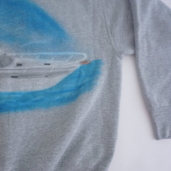 Vintage '90S Munsingwear Lifestyle Ocean Yacht Boat Crewneck Sweater XL - Picture 5 of 10